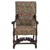 CHARLES I STYLE UPHOLSTERED AR