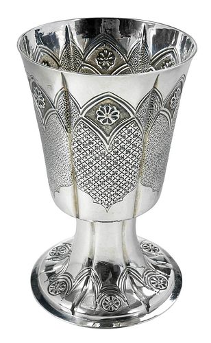 CHARLES II ENGLISH SILVER COMMUNION