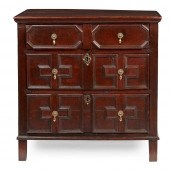 CHARLES II OAK CHEST OF DRAWER
