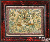 CHARLES II STUMPWORK EMBROIDER