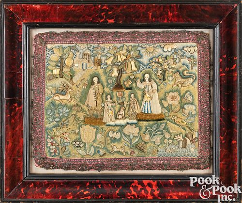 CHARLES II STUMPWORK