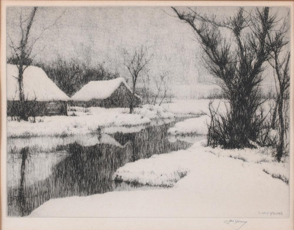 CHARLES JAC YOUNG, 1880-1940, WHERE