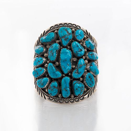 CHARLES JOHNSON NAVAJO SILVER