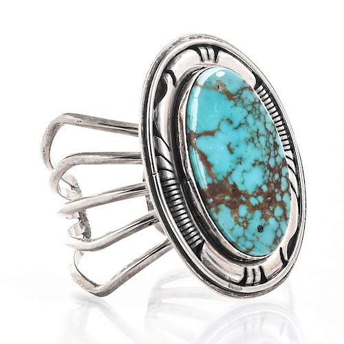 CHARLES JOHNSON NAVAJO STERLING