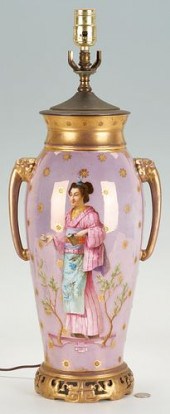 CHARLES LABARRE SIGNED PORCELA