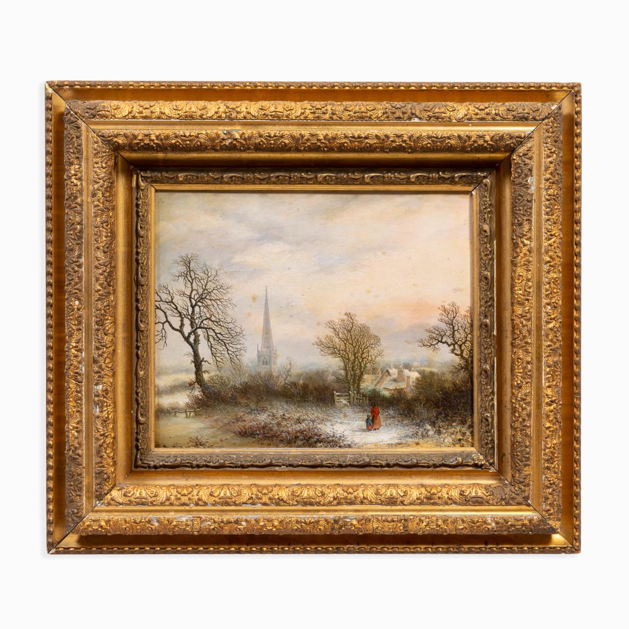 CHARLES LEAVER, ENGLISH VILLAGE