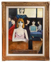 CHARLES LEVIER 'FEMMES DANS UN