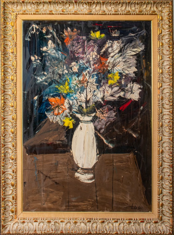 CHARLES LEVIER FLORAL STILL LIFE