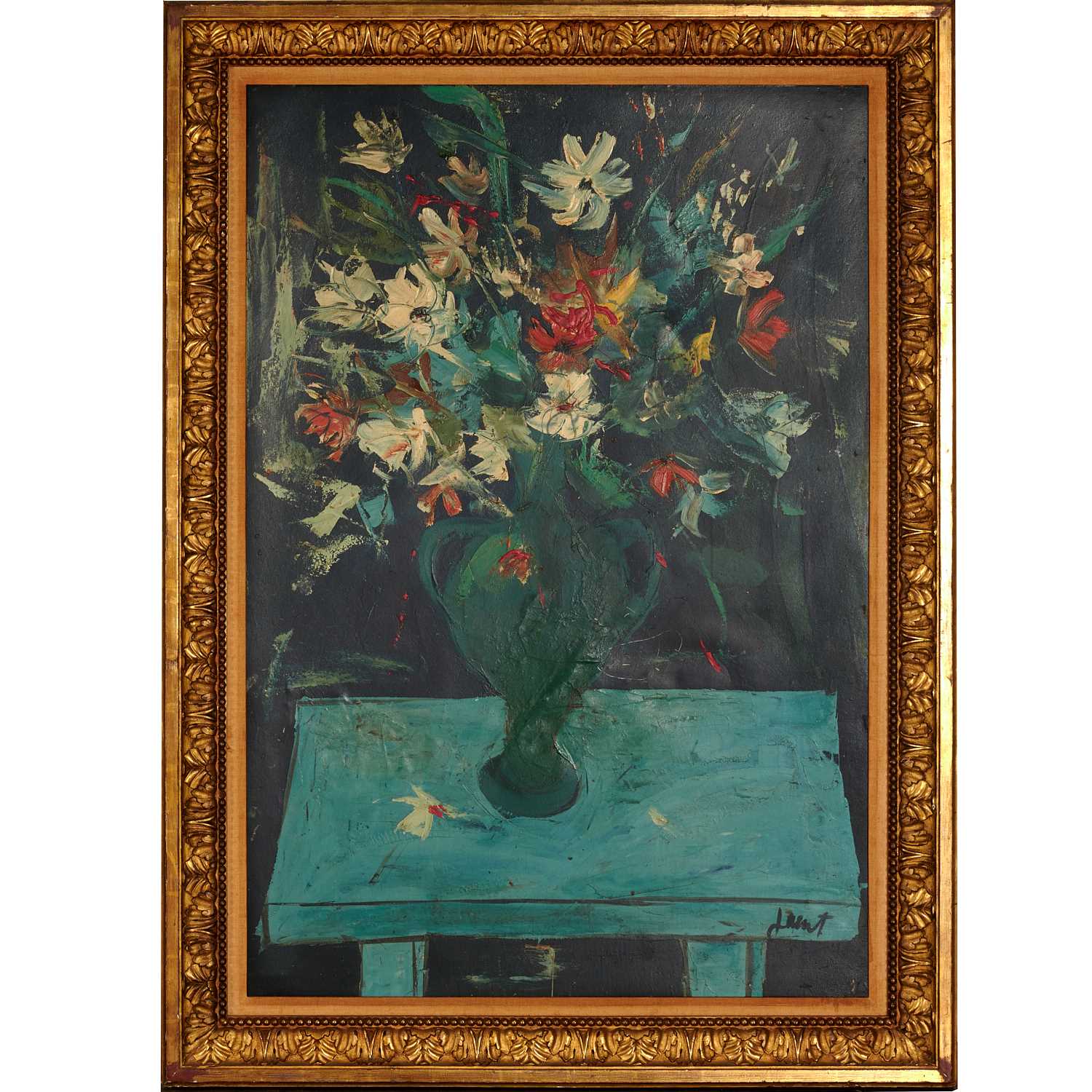CHARLES LEVIER, OIL ON BOARD