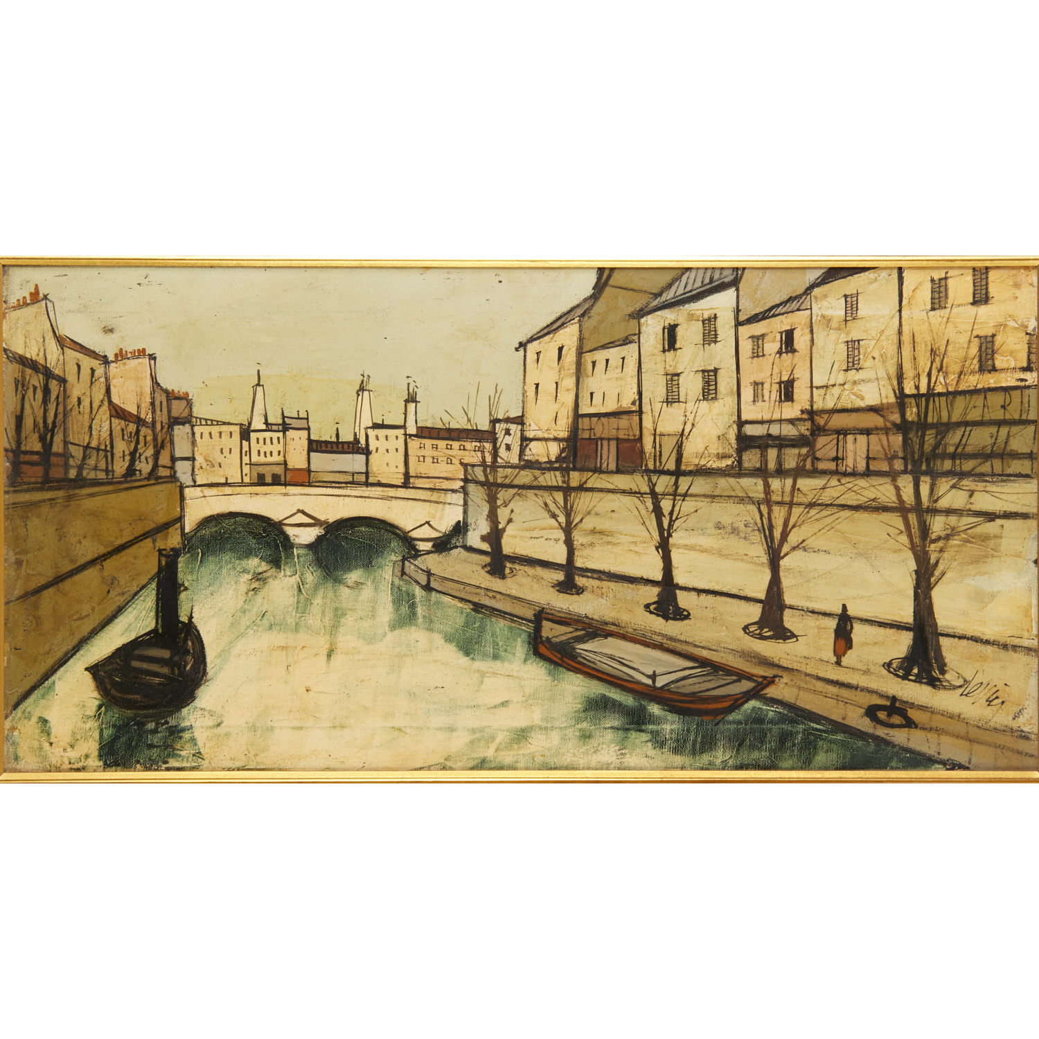 CHARLES LEVIER, OIL ON CANVAS