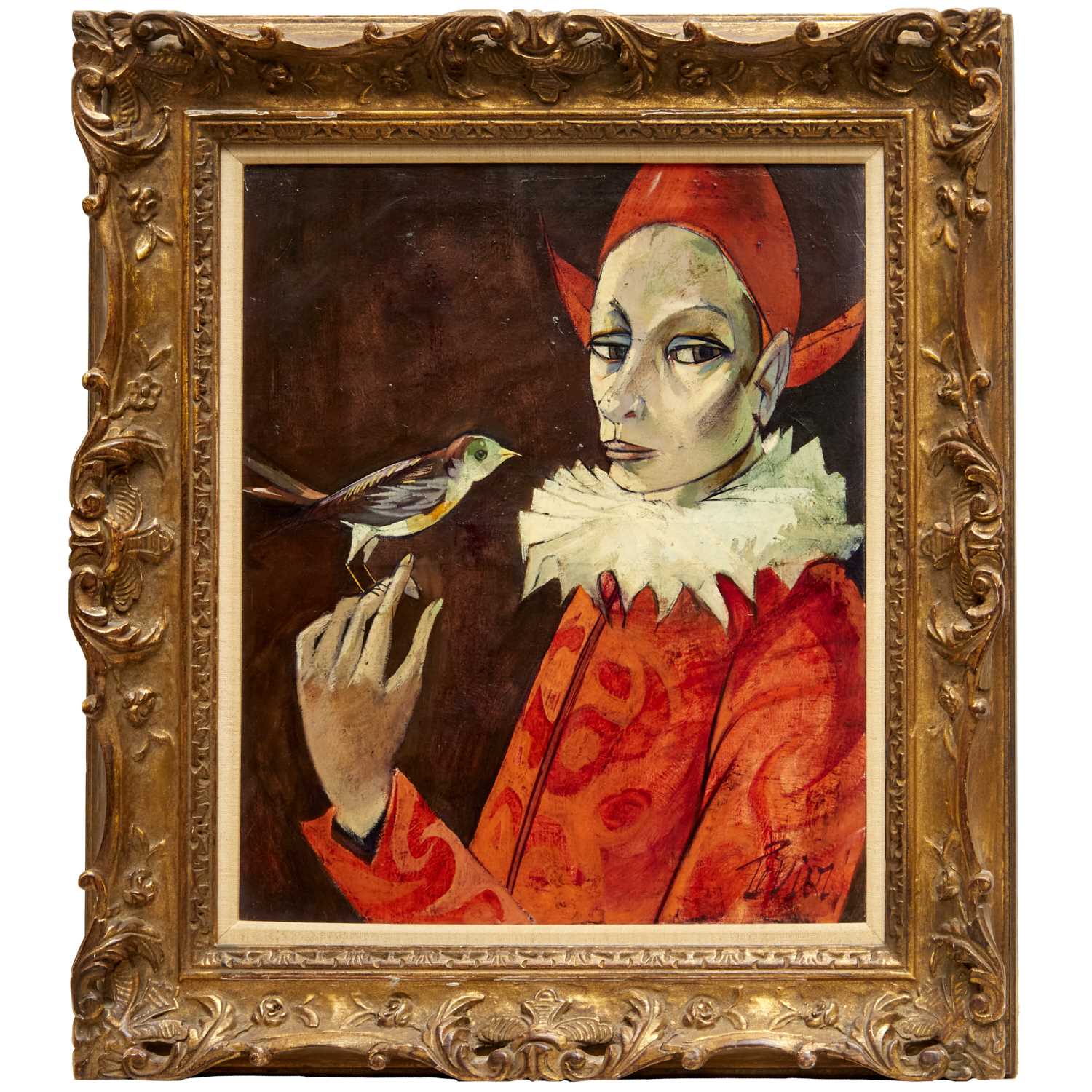 CHARLES LEVIER, OIL ON CANVAS