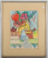 CHARLES LEVIER. STILL LIFE ON