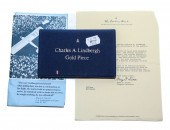 CHARLES LINDBERGH 10K GOLD MED
