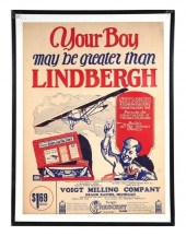 CHARLES LINDBERGH ADVERTISING