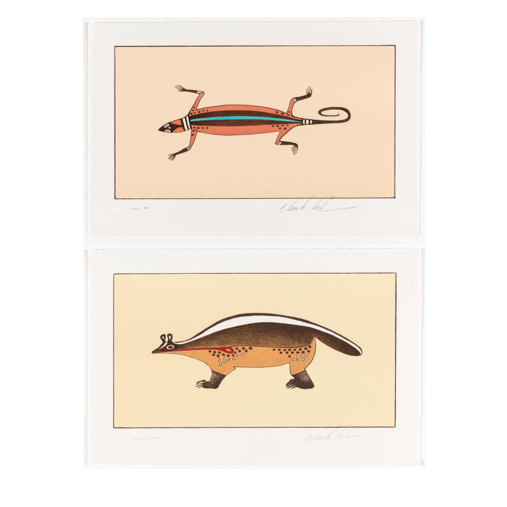 CHARLES LOLOMA, A PAIR OF