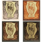 CHARLES LOLOMA, GROUP OF FOUR