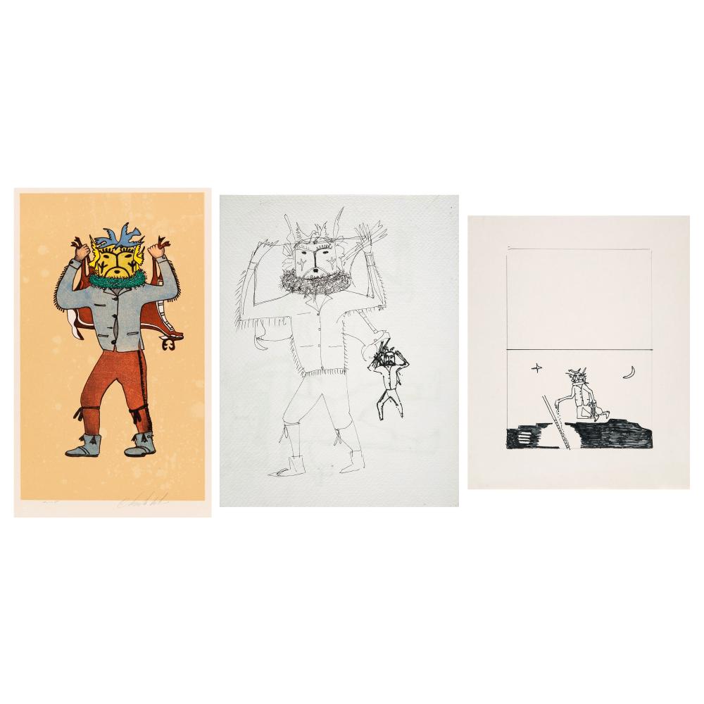 CHARLES LOLOMA, GROUP OF THREE