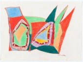 CHARLES LOLOMA, UNTITLED ABSTR