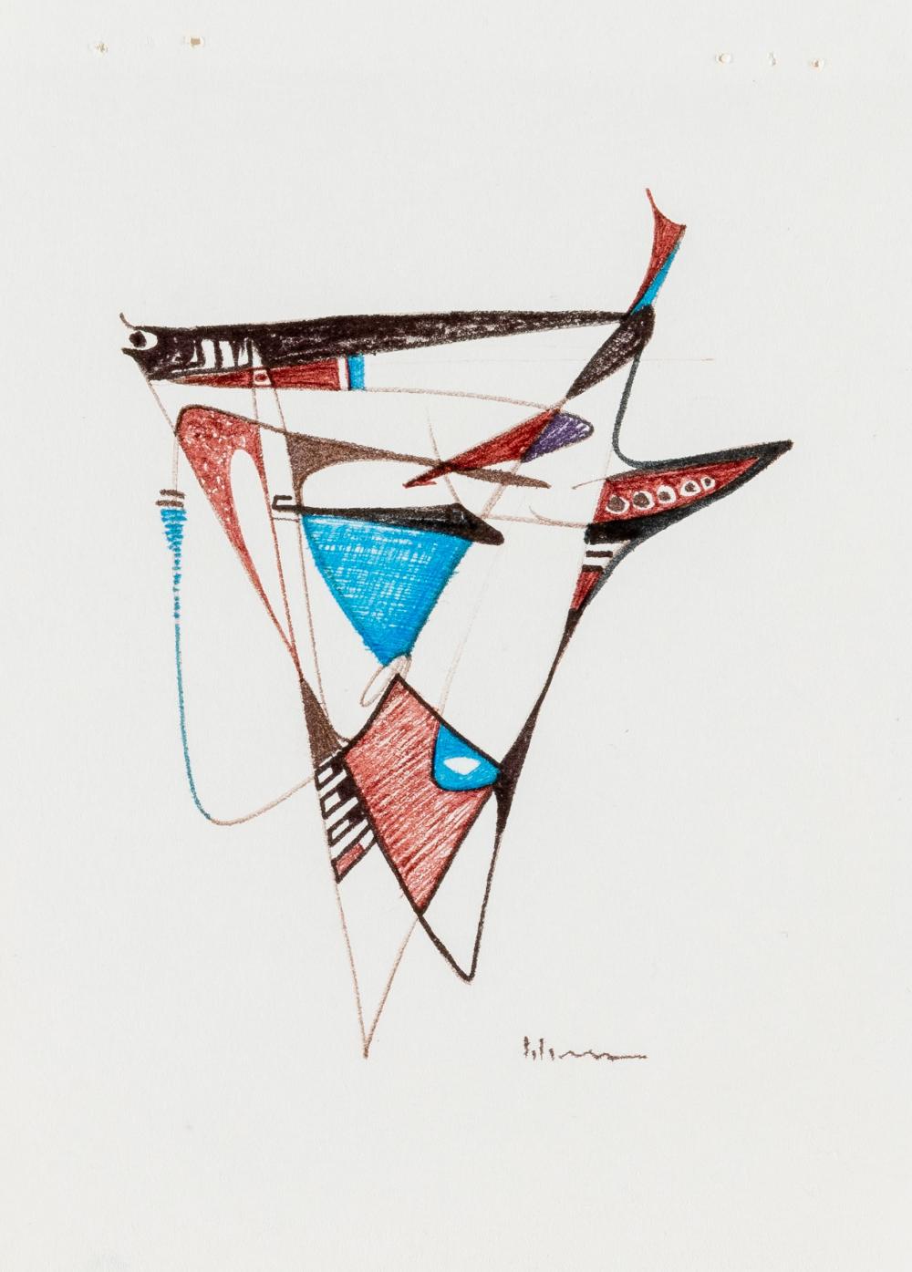 CHARLES LOLOMA, UNTITLED DRAWING
