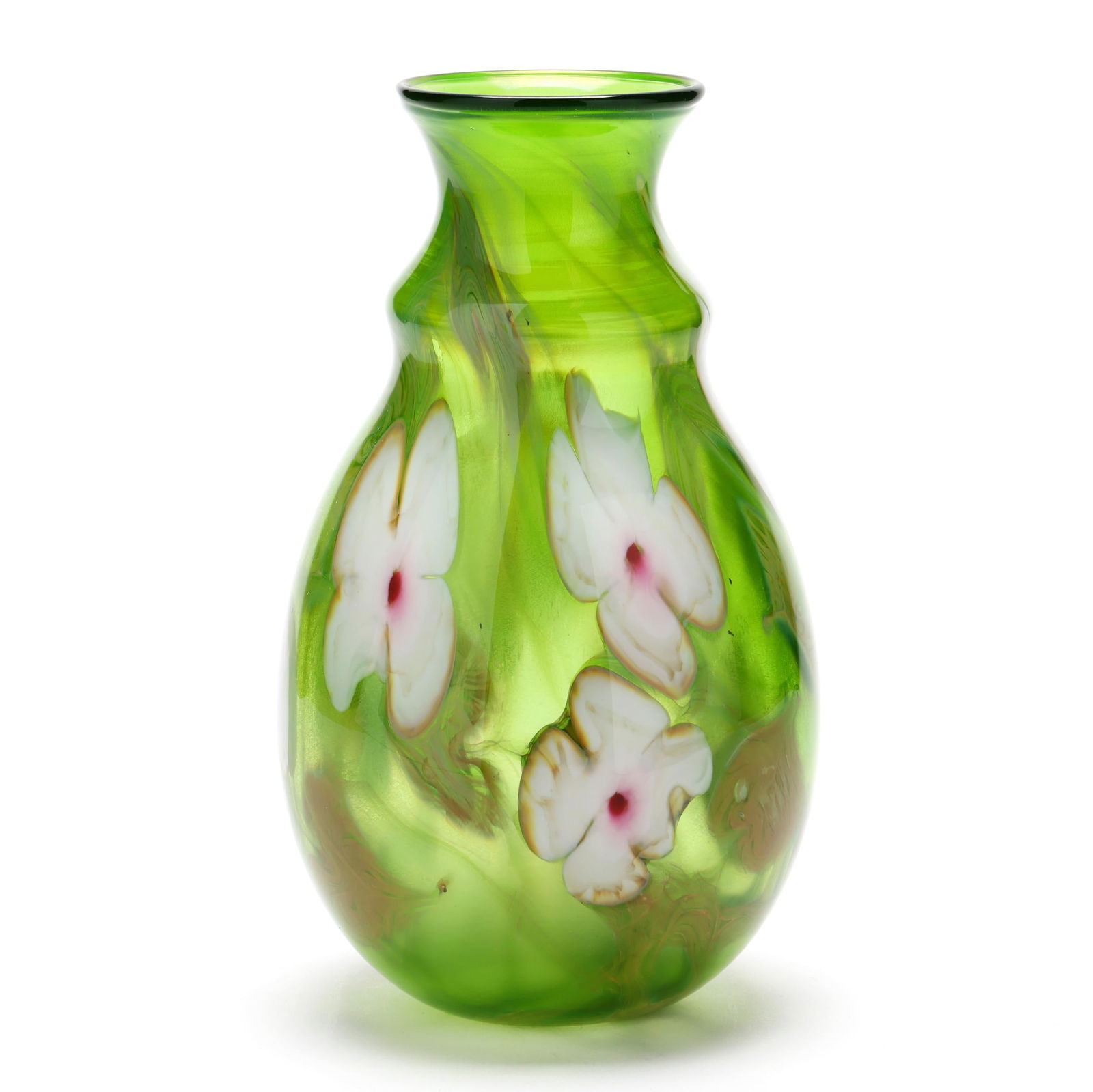 CHARLES LOTTON,  MULTI FLORA  GLASS