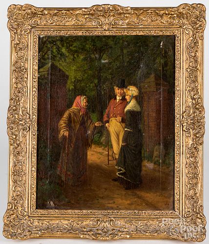 CHARLES LOWCOCK OIL ON CANVAS THREE