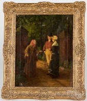 CHARLES LOWCOCK OIL ON CANVAS