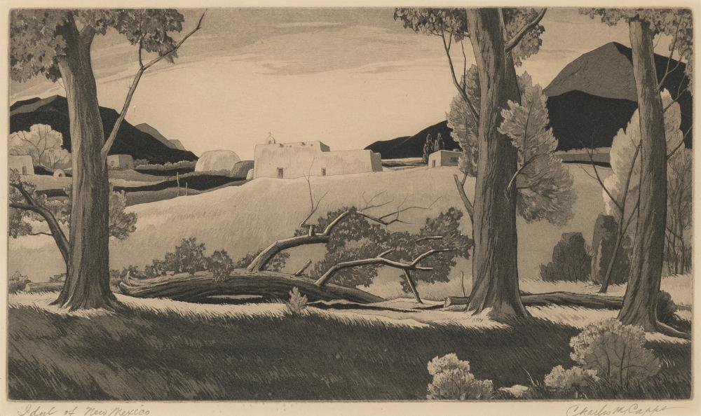 CHARLES MERRICK CAPPS, IDYLL OF NEW