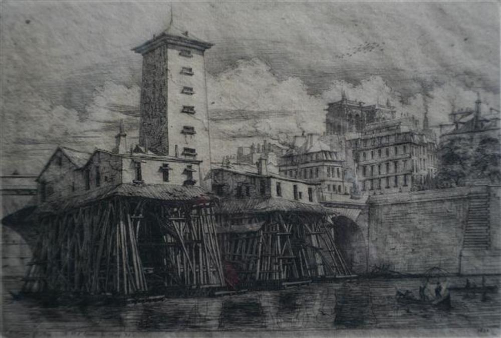 CHARLES MERYON, 'LA POMPE-NOTRE