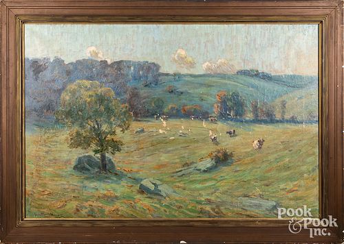 CHARLES MORRIS YOUNG OIL ON