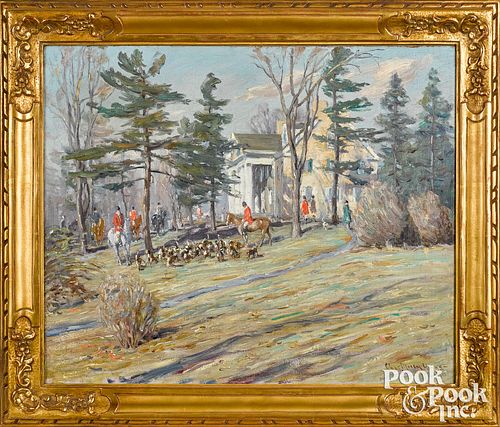 CHARLES MORRIS YOUNG OIL ON