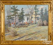 CHARLES MORRIS YOUNG OIL ON CA