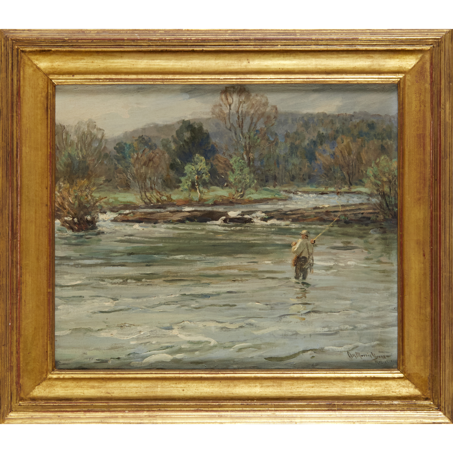 CHARLES MORRIS YOUNG, OIL ON