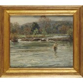 CHARLES MORRIS YOUNG, OIL ON C