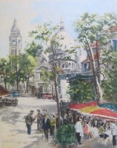CHARLES MOUDIN COLOR LITHOGRAP