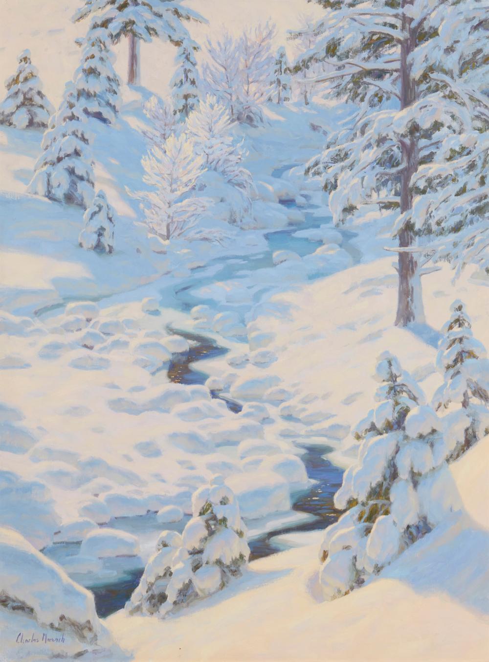 CHARLES MUENCH (B. 1966), SNOWY