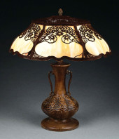 CHARLES PARKER SLAG GLASS OVER
