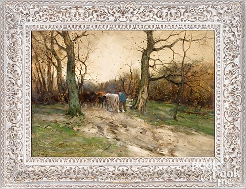 CHARLES PAUL GRUPPE WATERCOLOR