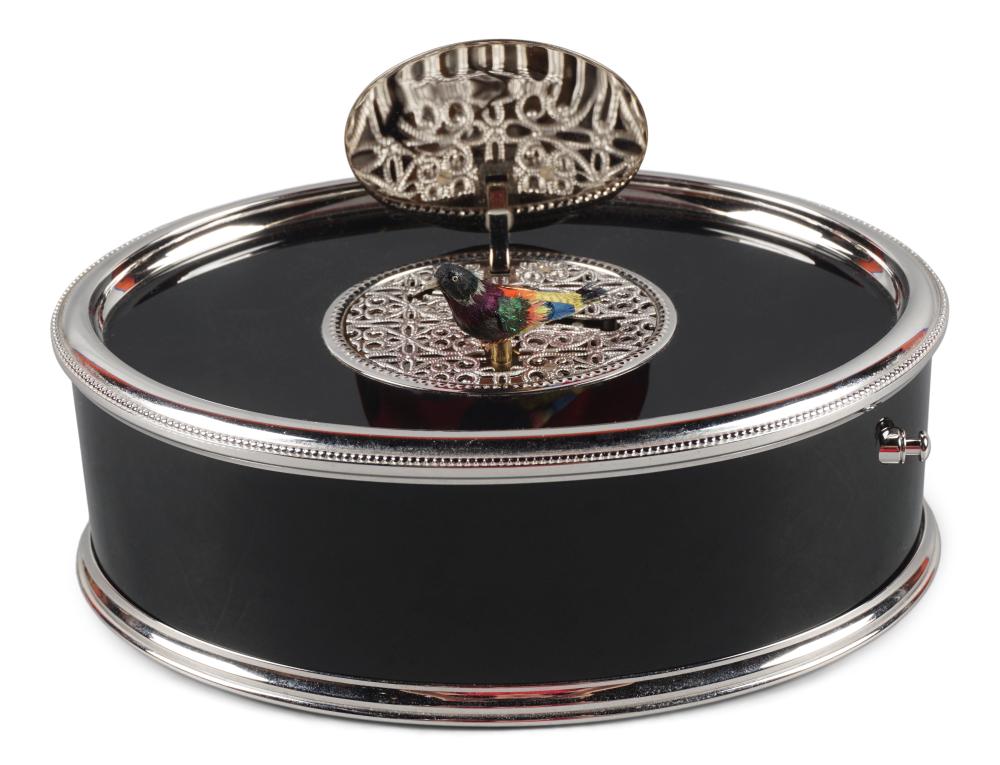 CHARLES REUGE BLACK ENAMELED