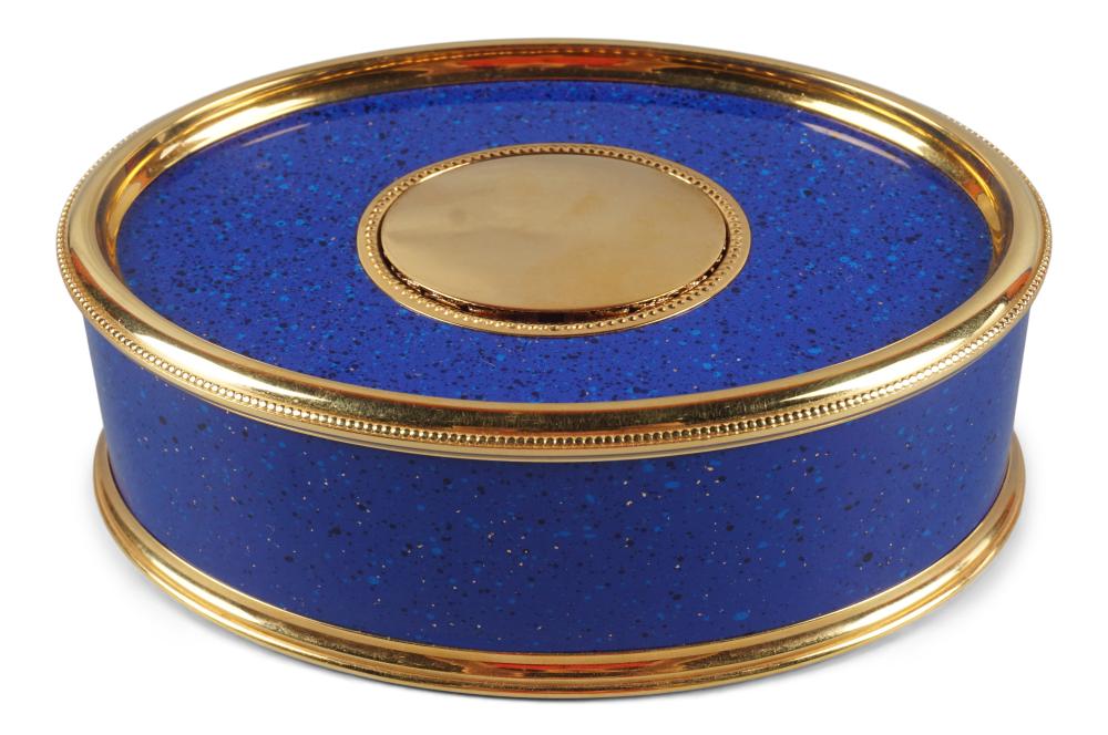 CHARLES REUGE GILT AND ENAMEL