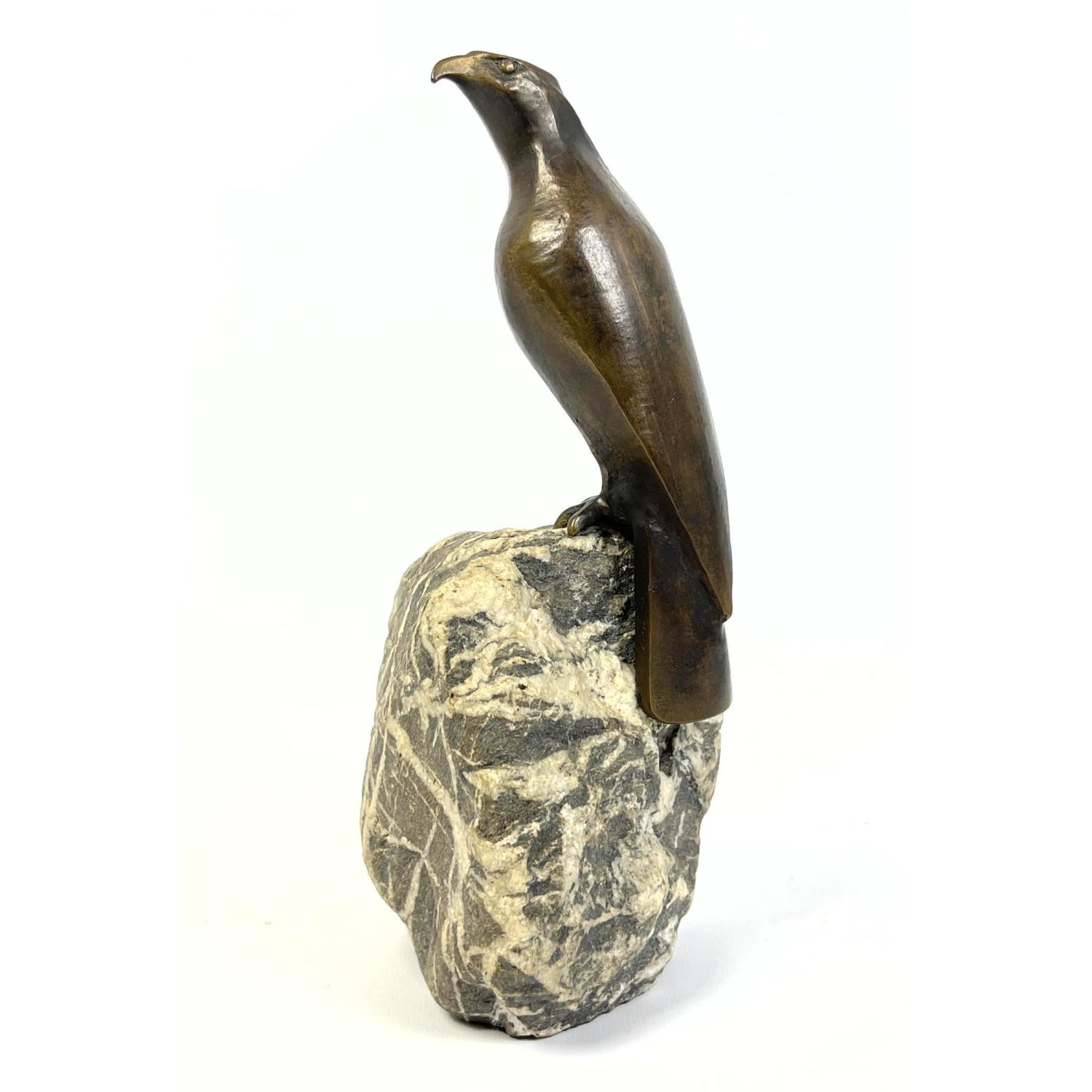 CHARLES REUSSNER Perched Falcon