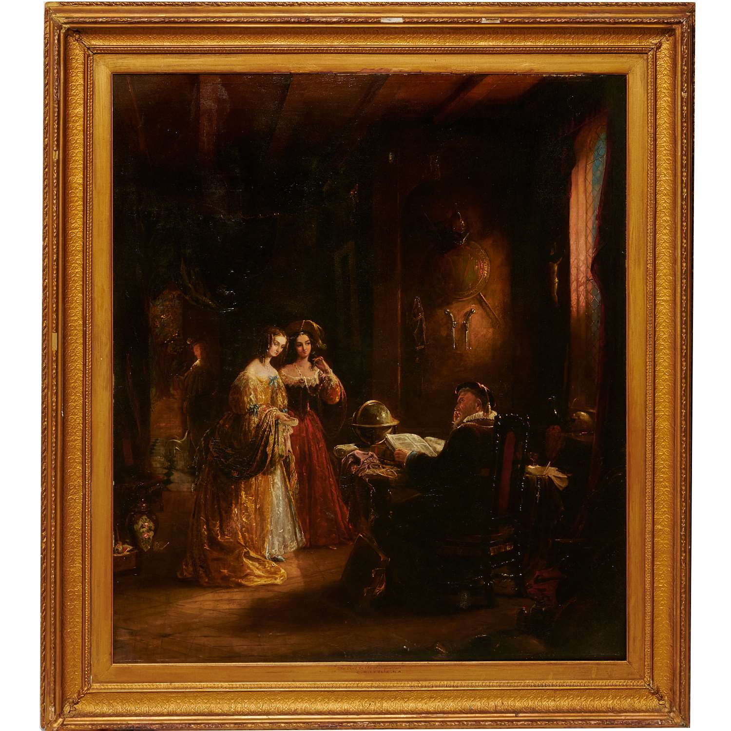 CHARLES ROBERT LESLIE, OIL ON