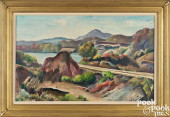 CHARLES ROSEN OIL PAINTING<br>
