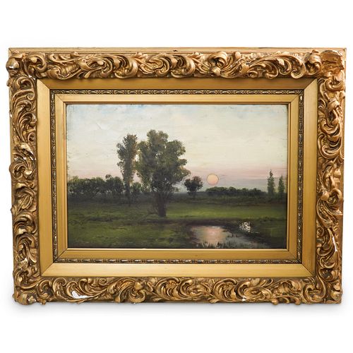CHARLES S. DORION (AMERICAN) OIL ON