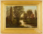 CHARLES S. DORION, OIL ON CANV