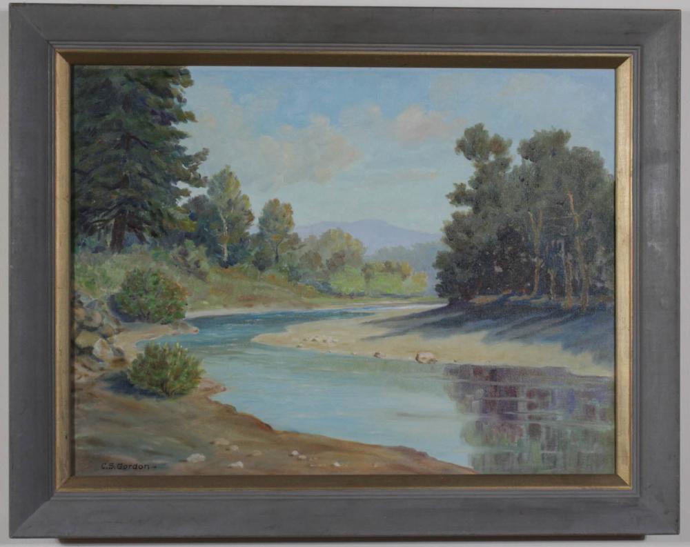 CHARLES S. GORDON OIL ON