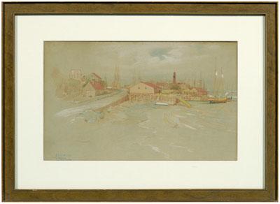 Charles Salis Kaelin pastel
