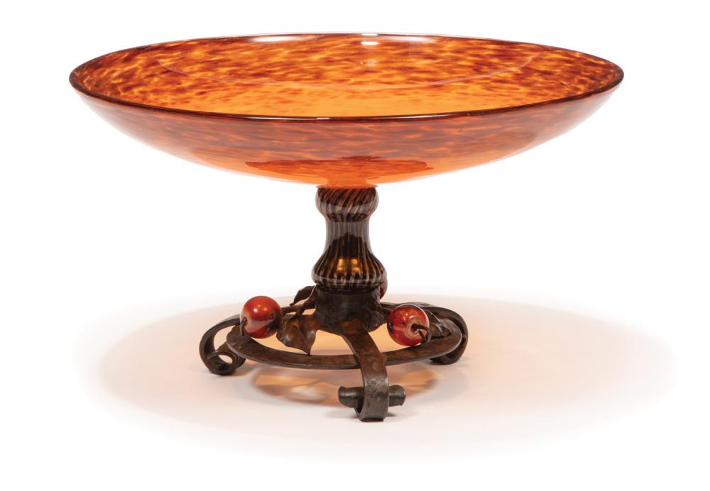 CHARLES SCHNEIDER GLASS AND WROUGHT