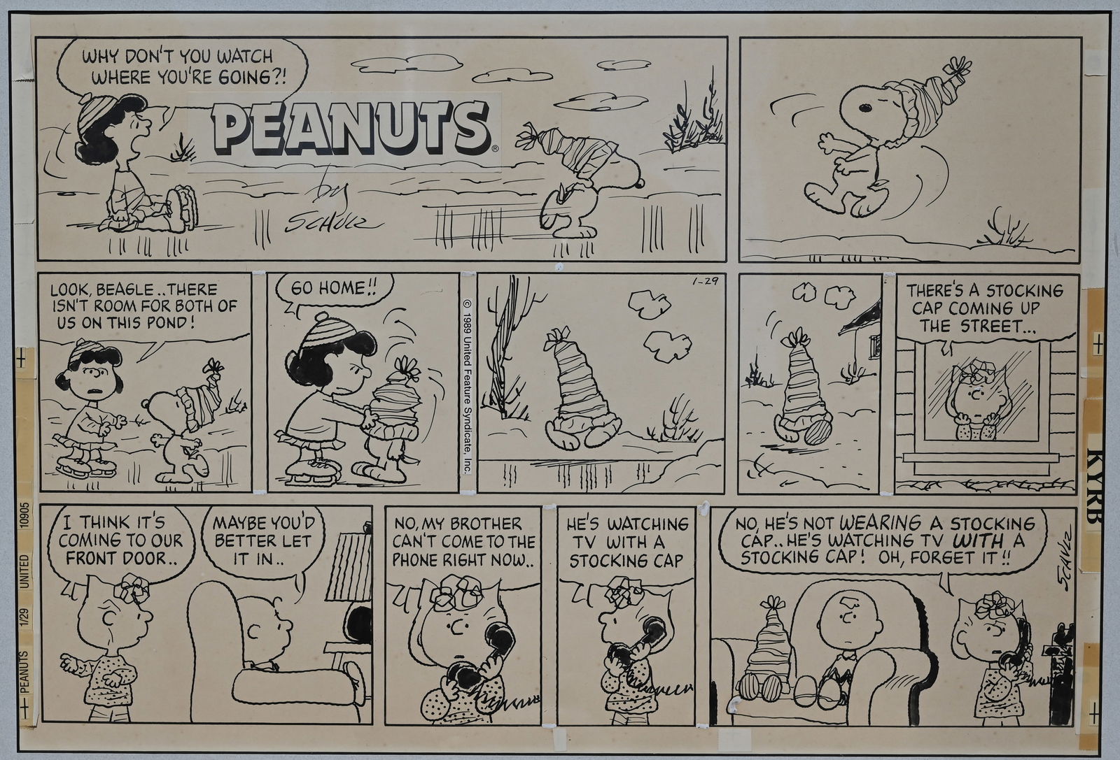 CHARLES SCHULZ - ORIGINAL PEANUTS