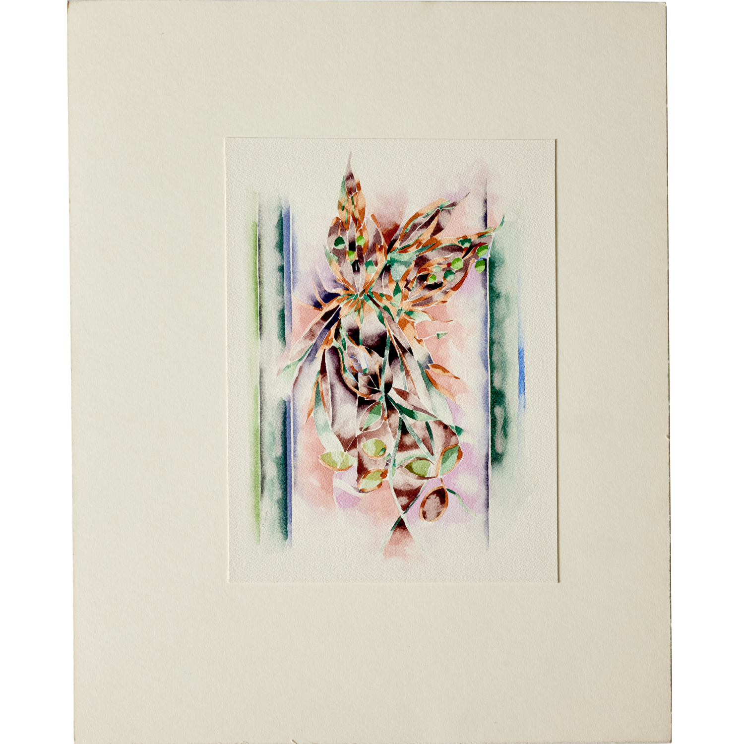 CHARLES SELIGER, WATERCOLOR ON