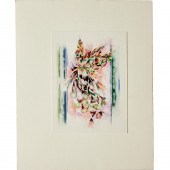 CHARLES SELIGER, WATERCOLOR ON